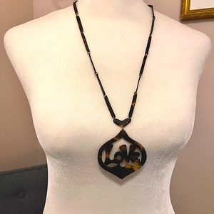 Vintage ‘Love’ Acrylic Necklace 18”